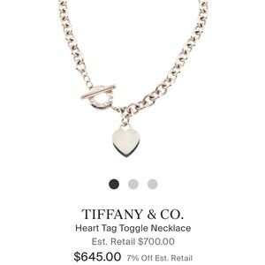 Tiffany’s and Co. 14 Inch Necklace